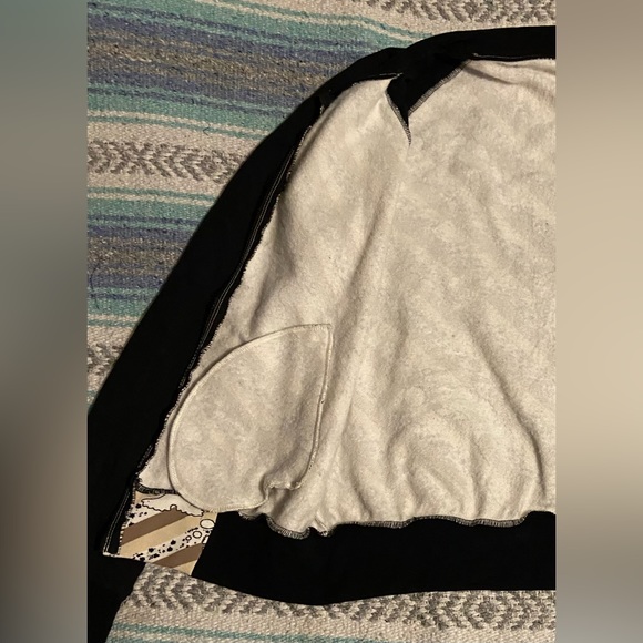 Handmade Bomber Jacket Style Sweater - Picture 4 of 12